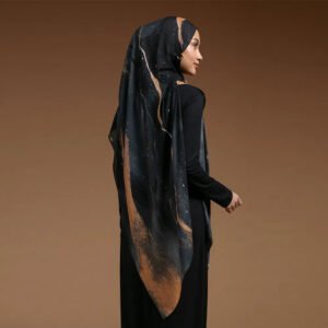 Wholesale Arab Solid Elegant Shawl Long Sizes Muslim Chiffon Hijab Scarf Muslim Dubai Islamic Scarf Hijabs for Women (复制)