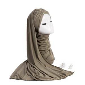2026 Superior Quality Solid Color Cotton Jersey Hijab Wrap for Muslim Women