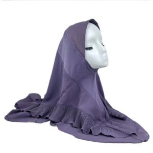 2026 Luxury Solid Color Opaque Cotton Jersey Hijab Shawl for Muslim Females