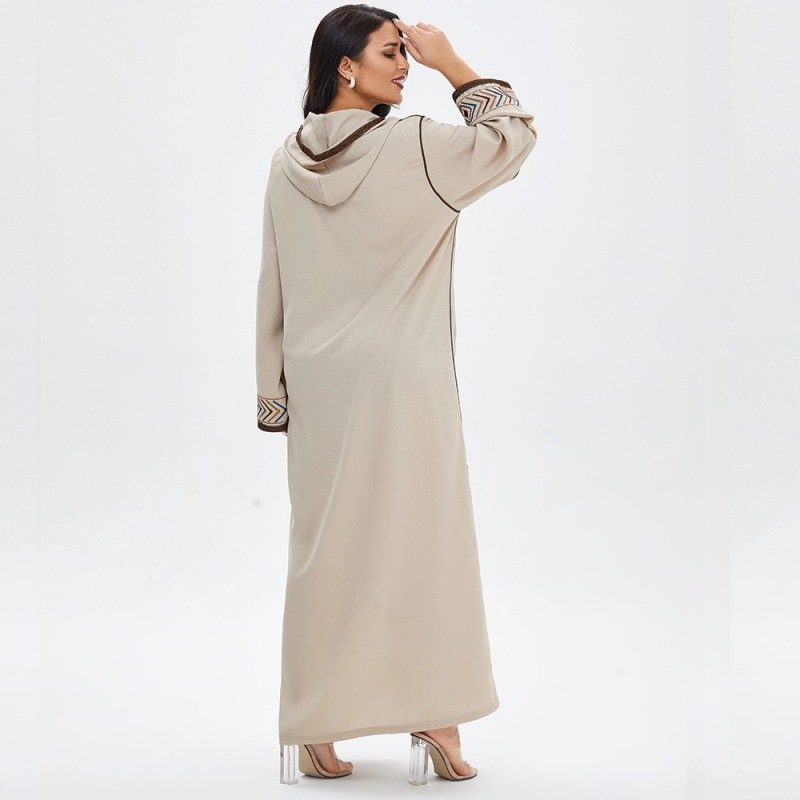 Wholesale Hot Latest Abaya Designs Dubai Islamic Modest Muslim Women Shinny Organza Open Abaya With Inner Slip Dress Set