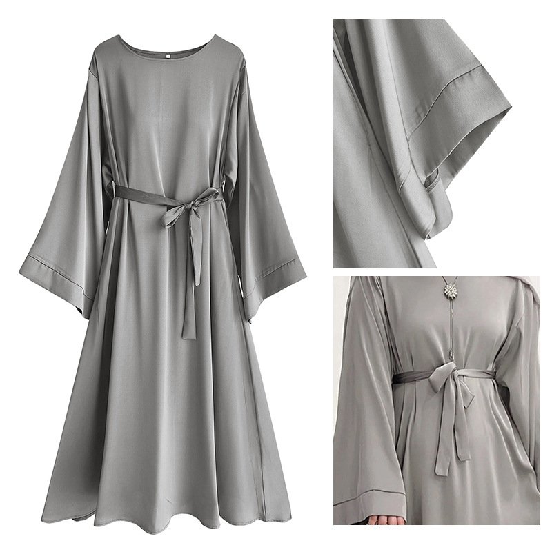 New Muslim Prayer Abaya With Hijab Islamic Clothing Jilbab Muslim Dress Wholesale Long Jilbab Modest Khimar Hijab Abaya