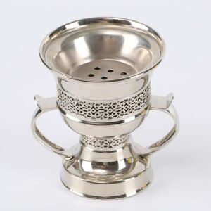 High Quality Hollow Dubai Style Metal Incense Burner for Bedroom Study Decorative Spice Gold Plug-in A