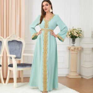 Stylish Dubai Lloose Abaya with Batwing Wholesale Stylish Loose Abaya for Modern Women in Dubai