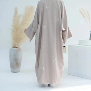 Dubai Saudi Arabic Bisht Wholesale Golden Border Embroidered Chiffon Bisht for Men