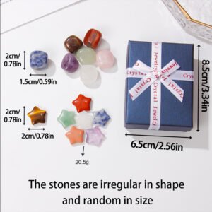 Feng Shui Style Chakra Stone Set Crystal Chakra Stone Obelisk Set