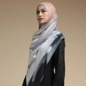 Wholesale Arab Solid Elegant Shawl Long Sizes Muslim Chiffon Hijab Scarf Muslim Dubai Islamic Scarf Hijabs for Women